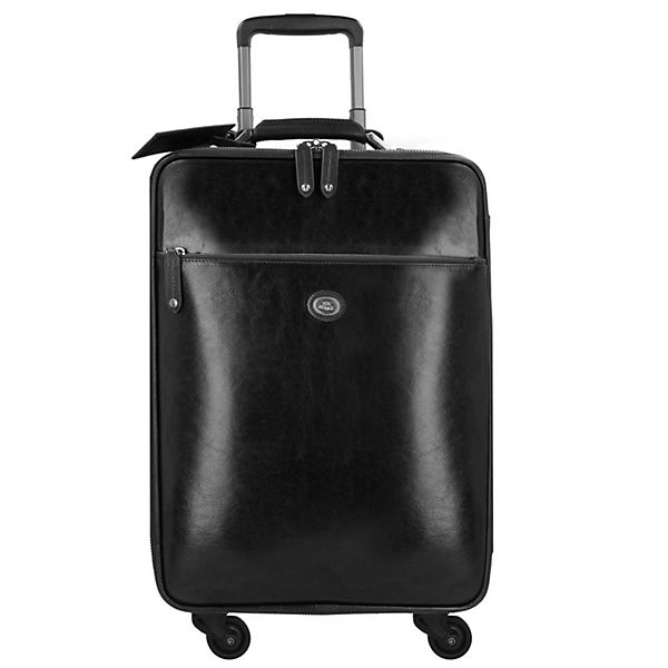 The Bridge Story Viaggio 4-Rollen Kabinen-Trolley Leder 55 cm