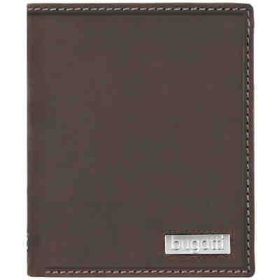 bugatti Brasilia Hochformat Geldbörse 493.480 Leder 10,5 cm mit Klappfach