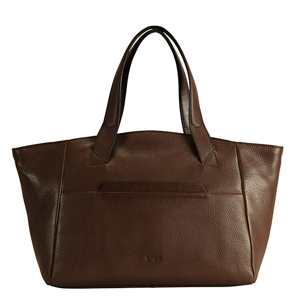 Bree Faro 7 Schultertasche Leder 44 cm