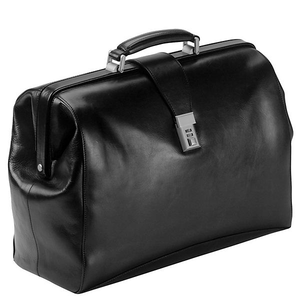 Dermata Arzttasche Leder 43 cm Laptopfach