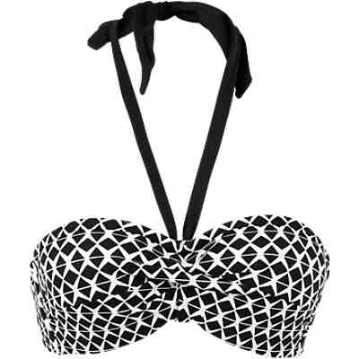 Bandeau Bikini Oberteil