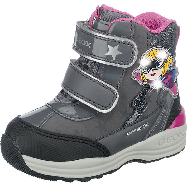 Baby Winterstiefel Blinkies für Mädchen, Amphibiox, gefüttert