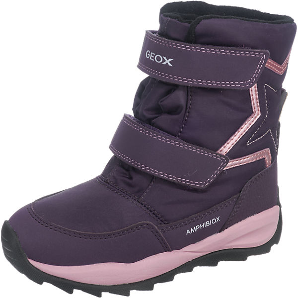 Winterstiefel Amphibiox für Mädchen, gefüttert, Stern