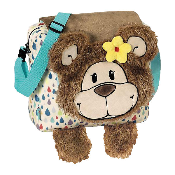Plüsch-Kindergartentasche Bär Mädchen