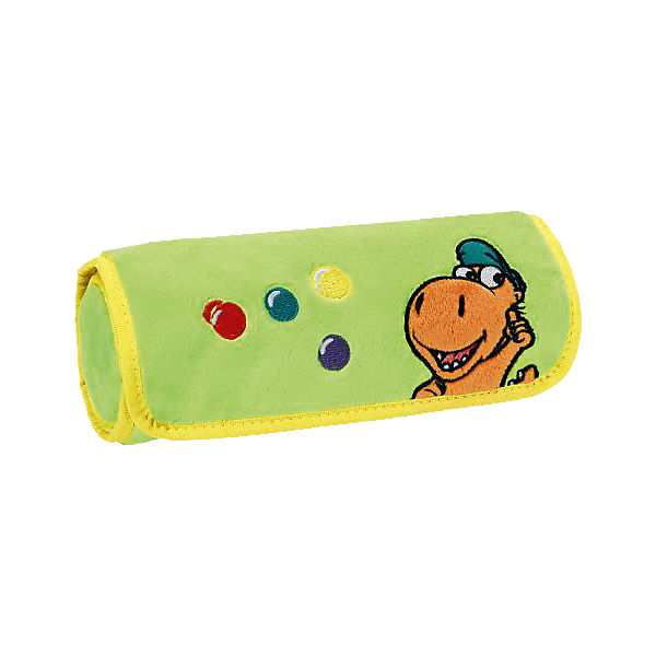 Plüsch-Schlampermäppchen Drache Kokosnuss, inkl. 10 Buntstiften