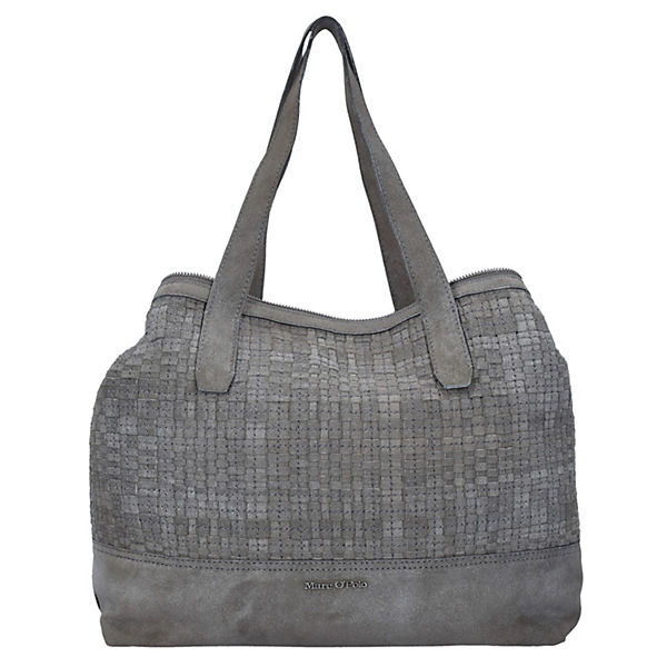 Marta Schultertasche Leder 48 cm