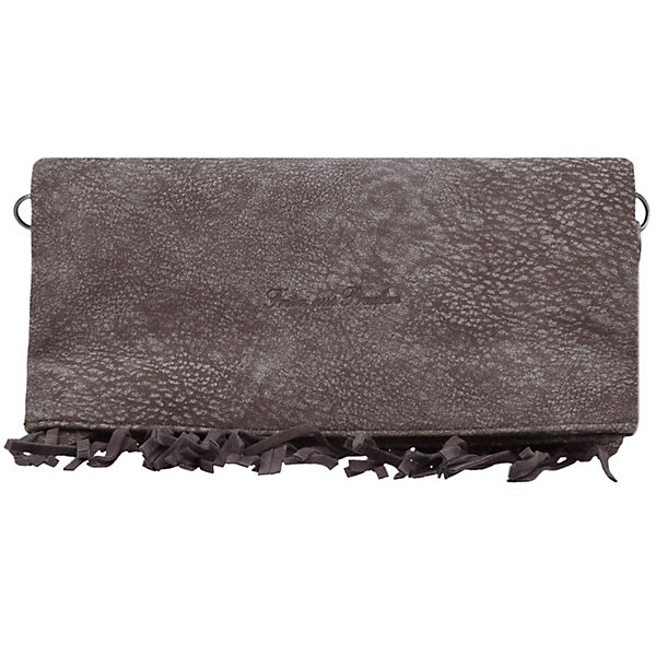 Ronja Fringe Kuba Clutch Tasche 29 cm