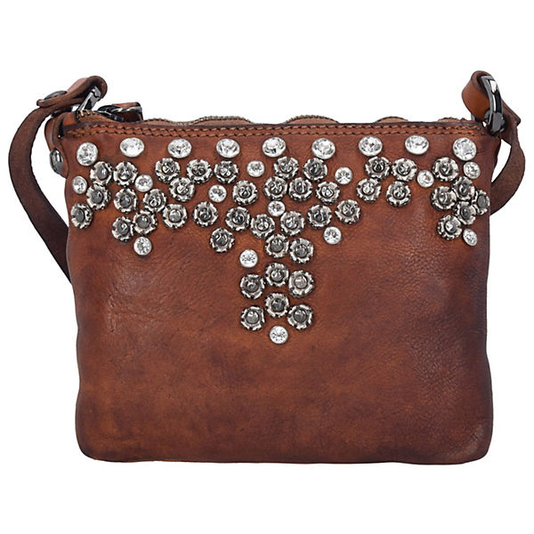 Bella di Notte Umhängetasche Leder 20 cm