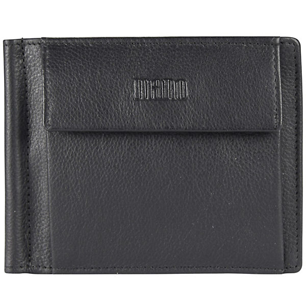 Medio Geldbörse Dollarclip Leder 11,5 cm