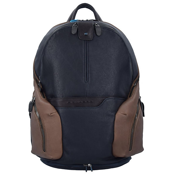 Coleos Rucksack Leder 36 cm Laptopfach