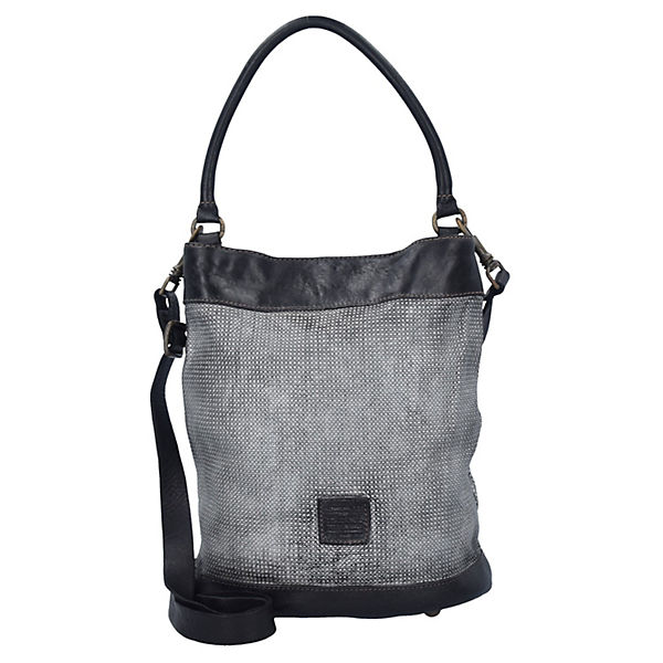Fiore di Loto Schultertasche Leder 33 cm