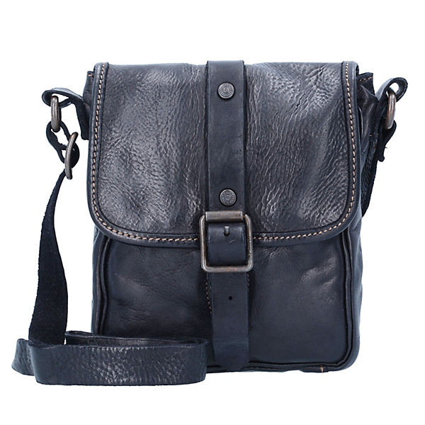 Assenzio Umhängetasche Leder 24 cm