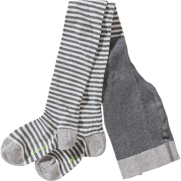 Strickstrumpfhose für Mädchen, gestreift