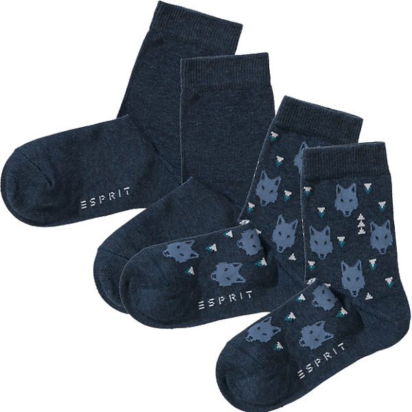 Socken Doppelpack für Jungen, Fuchs