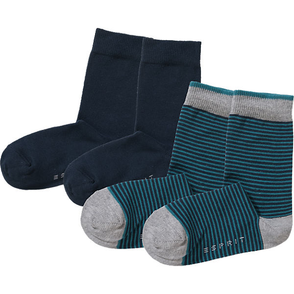 Kinder Socken Doppelpack, gestreift
