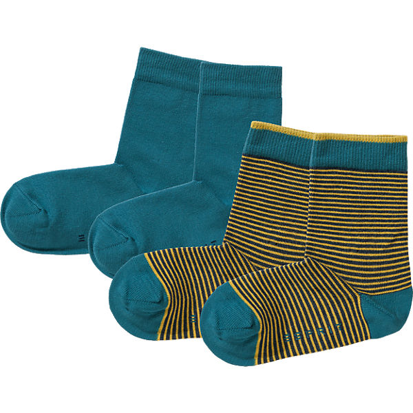 Kinder Socken Doppelpack, gestreift