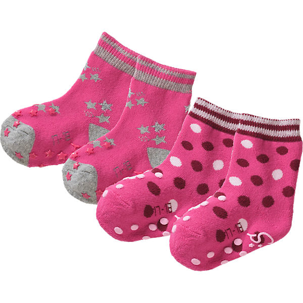 Krabbelsöckchen Doppelpack für Mädchen