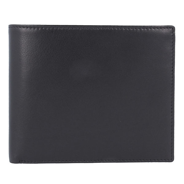 Premium Geldbörse Leder 12 cm