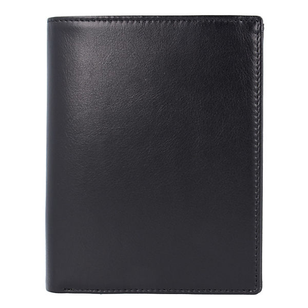 Premium Geldbörse Leder 10 cm
