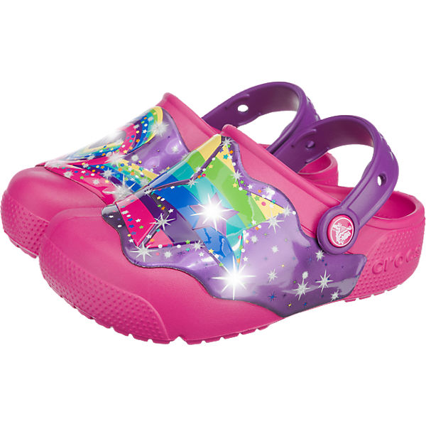Clogs FunLab Lights für Mädchen, Blinkies, Sterne