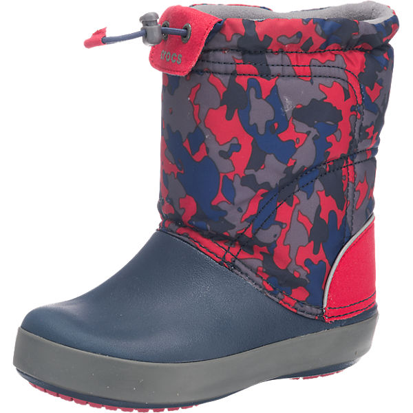 Winterstiefel Crocband LodgePoint Boot für Jungen, gefüttert
