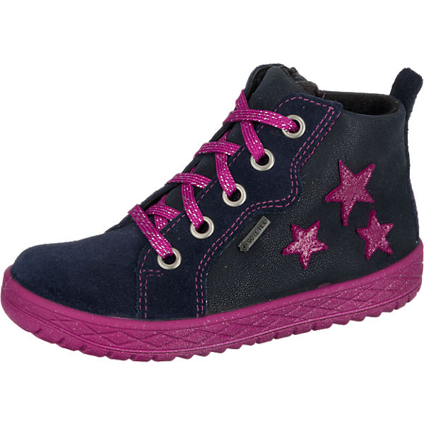 Sneakers High MERCURY für Mädchen, GORE-TEX, Weite M4, Sterne