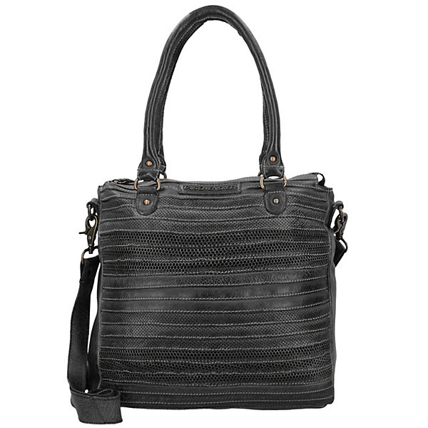 Schultertasche Leder 33,5 cm