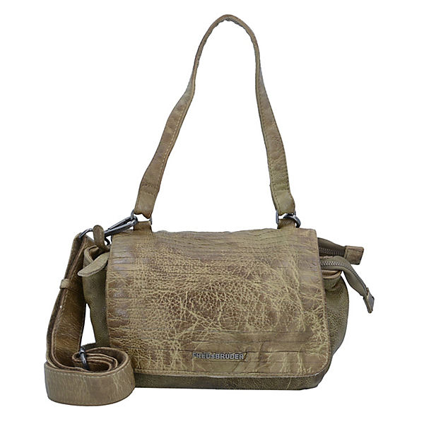 S.C. Hoch 3 Schultertasche Leder 23 cm