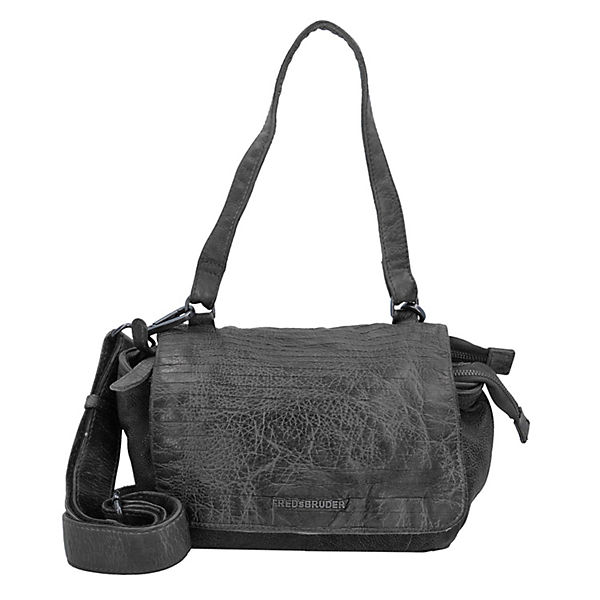 S.C. Hoch 3 Schultertasche Leder 23 cm