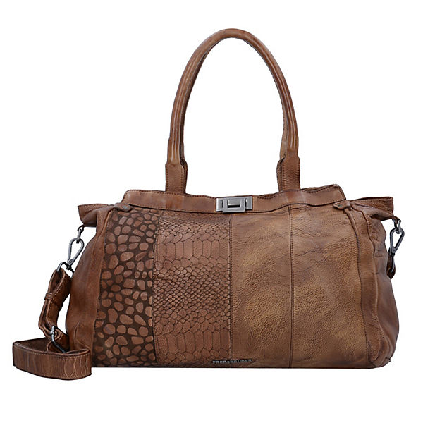 Wild Life Handtasche Leder 42 cm