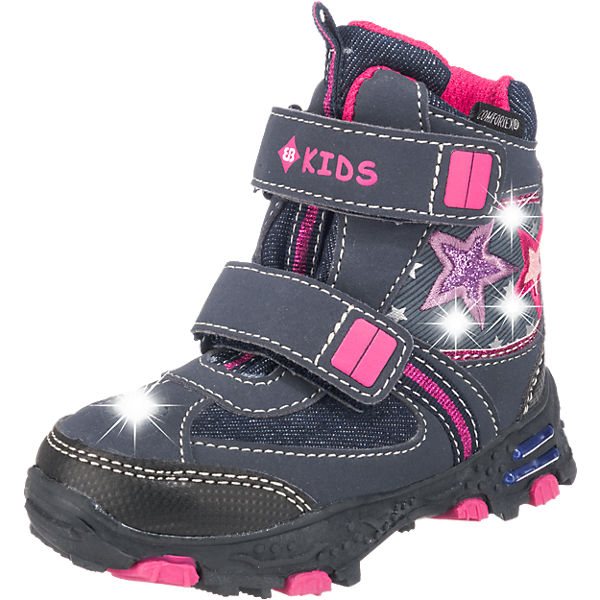 Baby Winterstiefel FLOCK V Blinkies, Tex, für Mädchen