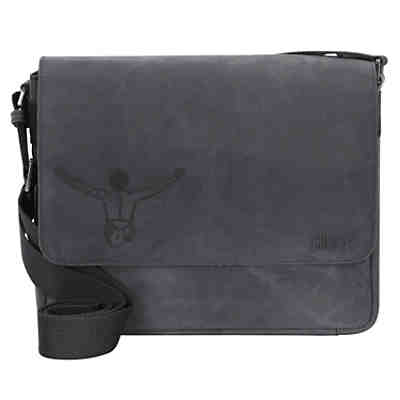 CHIEMSEE Valencia Vintage Messenger Tasche Leder 30 cm Tabletfach