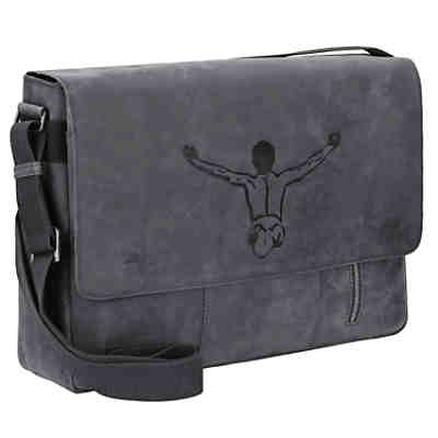 CHIEMSEE Valencia Vintage Messenger Tasche Leder 40 cm Laptopfach 2