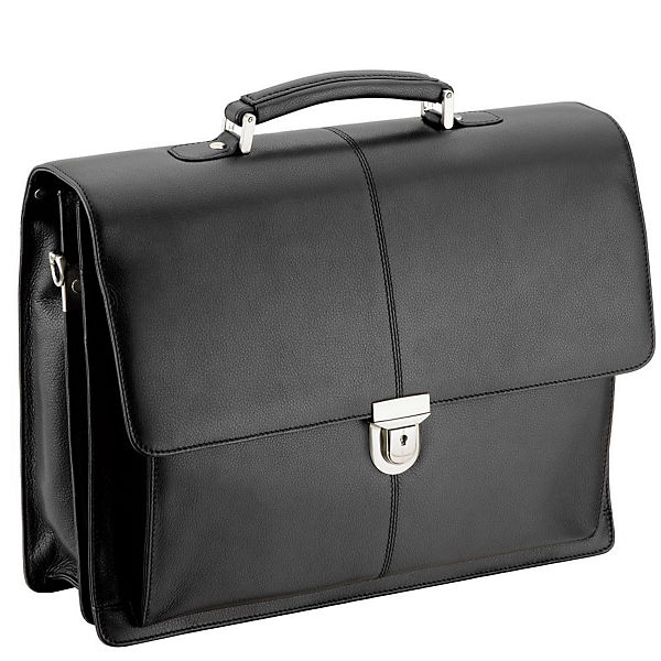 D&N Business Line Aktentasche II Leder 40 cm
