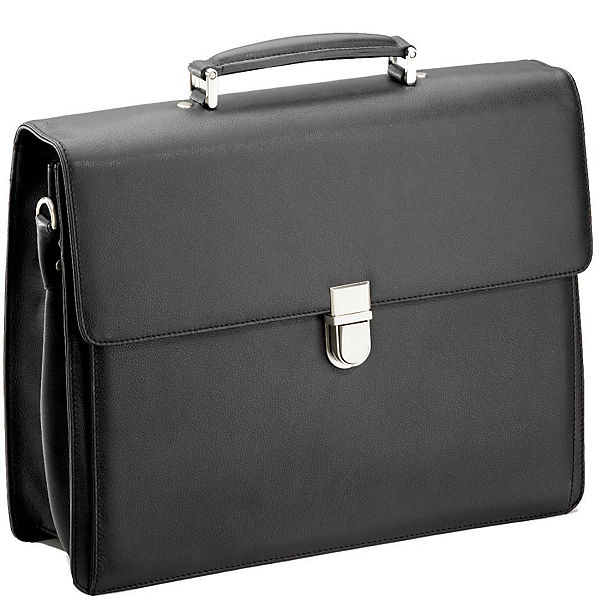 D&N Business Line Aktentasche I Leder 40 cm