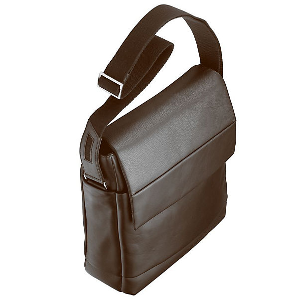 D&N Business Line Umhängetasche Leder 30 cm