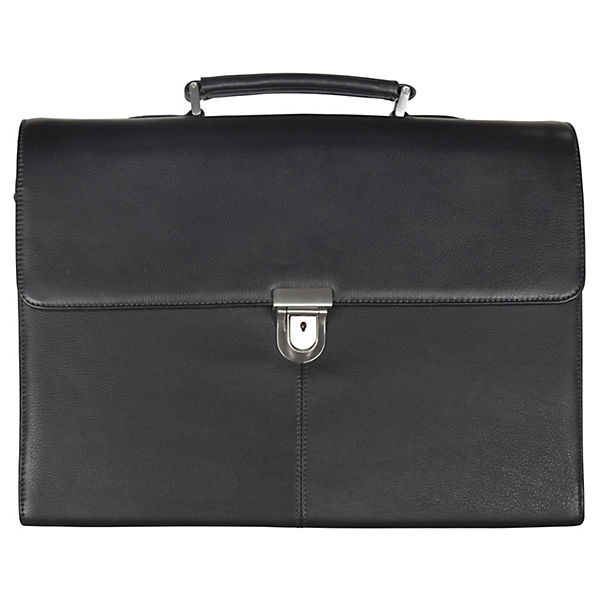 D&N Business Line Aktentasche Leder 42 cm