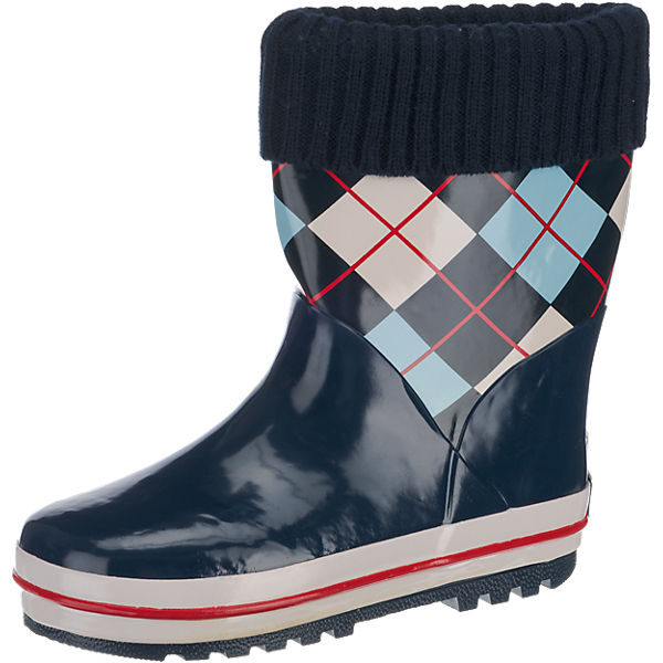 Gummistiefel Karo für Jungen