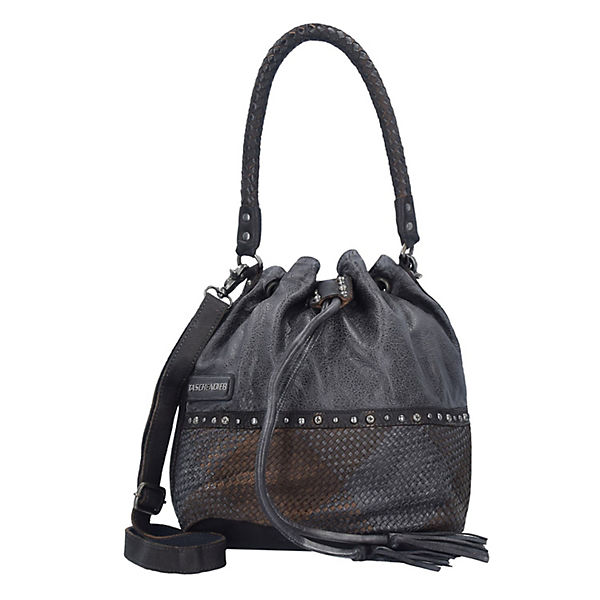 Taschendieb Wien Beuteltasche Leder 27 cm