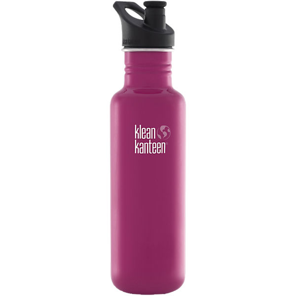 Edelstahl-Trinkflasche klean kanteen® Classic Dragon Fruit, 800 ml, Sport Cap