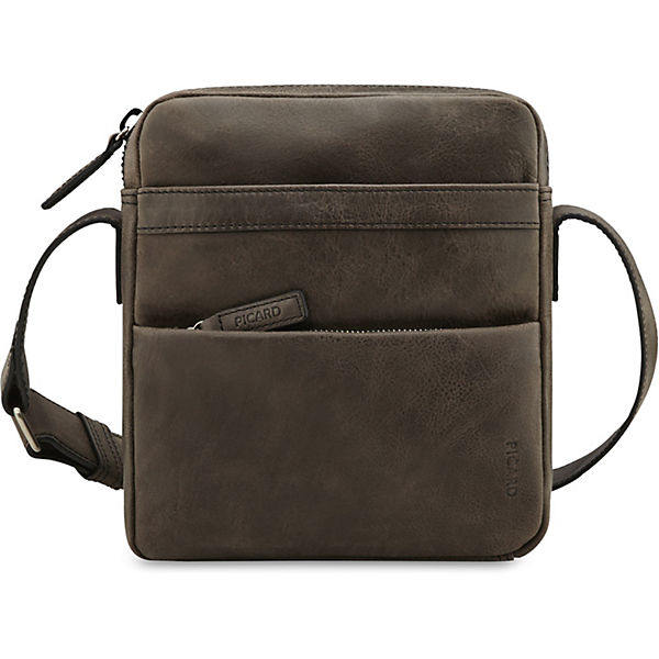 PICARD Enzo Umhängetasche Leder 19 cm