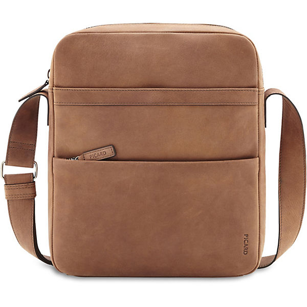 PICARD Enzo Umhängetasche Leder 26 cm