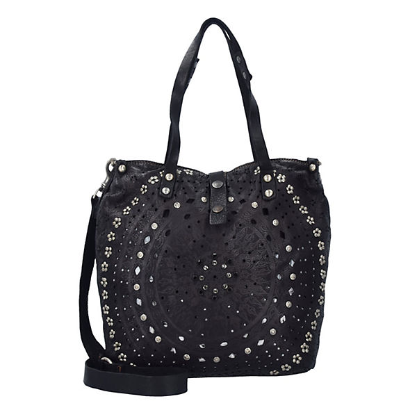 Campomaggi Echinacea Shopper Tasche Leder 33 cm
