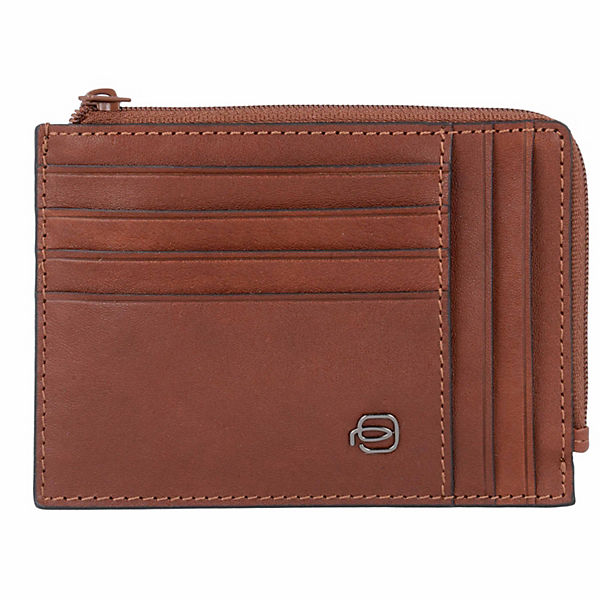 Piquadro Black Square Geldbörse Leder 12,5 cm