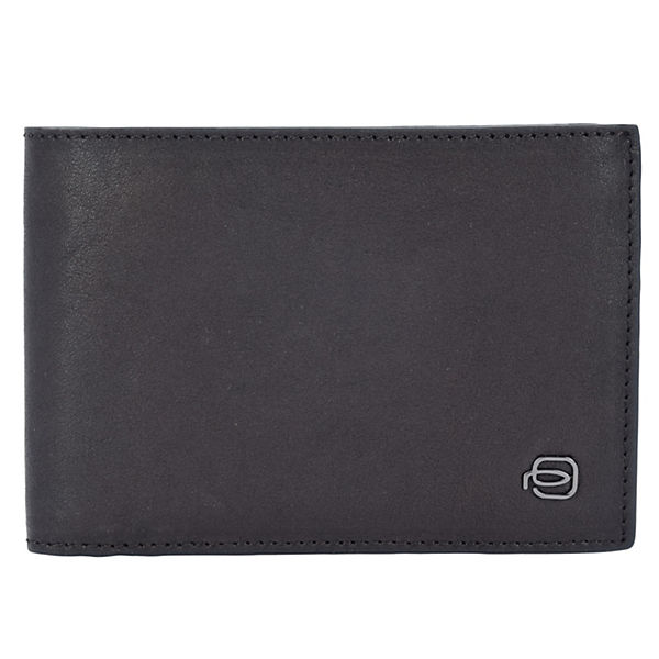 Piquadro Black Square Geldbörse Leder 12,5 cm