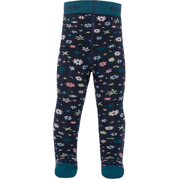 Baby Thermostrumpfhose für Mädchen, Blümchen