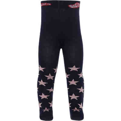 Bobby Car Leonie Baby Strickstrumpfhose mit Glitzersternen, für Mädchen