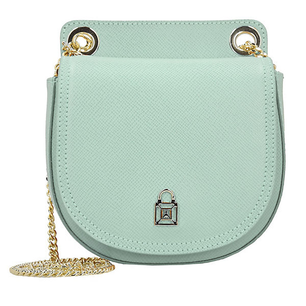 Patrizia Pepe Borsa Minibag Umhängetasche Leder 15 cm