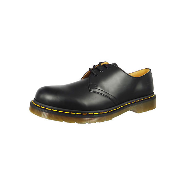 Dr. Martens 1925 3-Loch Stahlkappe Black Schwarz 10111001