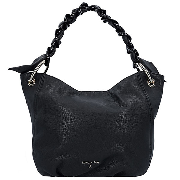 Patrizia Pepe Borsa Schultertasche Leder 29 cm
